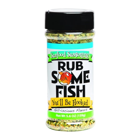 Old World Spices Rub Some Fish Gill-Icious Seasoning Rub 5.6 oz OW85215